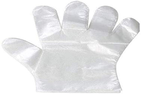  Disposable Polyethylene Gloves