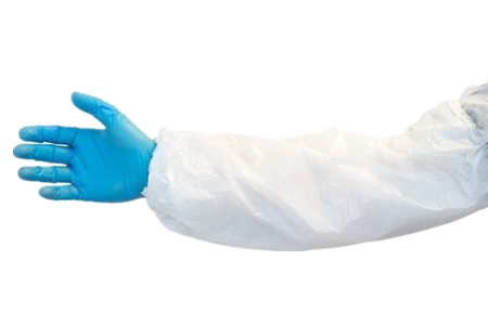 Disposable White PE Oversleeves