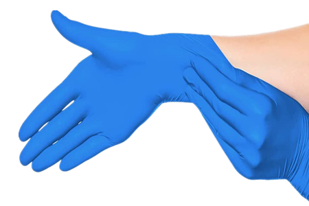 Disposable Vinyl Gloves Powder Free Medium