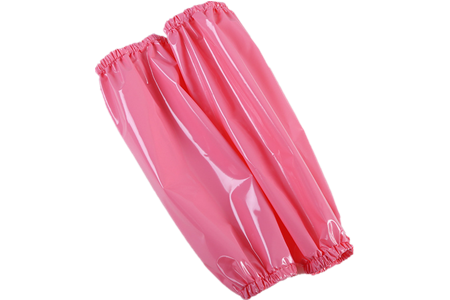 disposable pink pe sleeves
