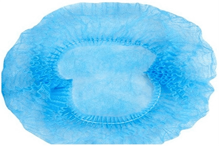 Pleated Disposable 21" Bouffant Caps