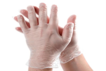 Clear Vinyl Glove