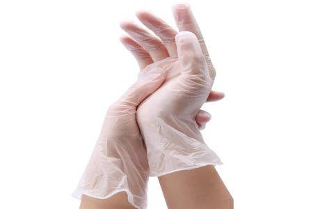 Transparent Disposable Vinyl Gloves