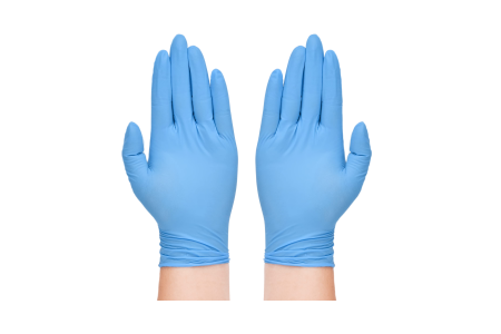 Blue Nitrile Gloves