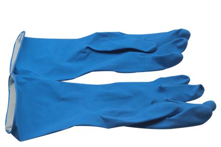 Unlined Household Latex Gloves