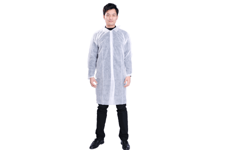 Disposable Polypropylene Lab Coats