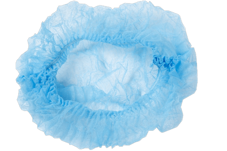 Blue Bouffant Caps