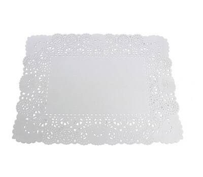 Disposable Lace Rectangle Paper Doilies