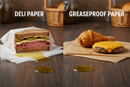 deli paper vs greaseproof paper