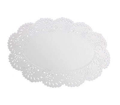 Disposable Oval Shaped Paper Doilies