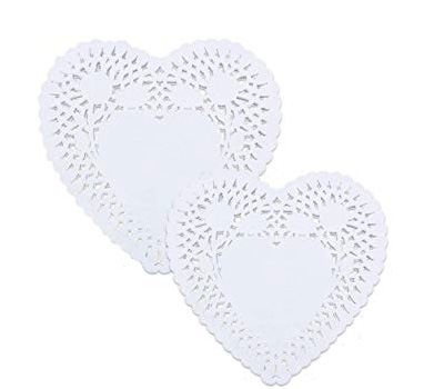 Heart Shaped Paper Doilies