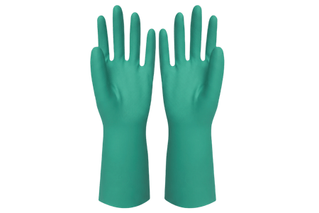 Green Nitrile Gloves