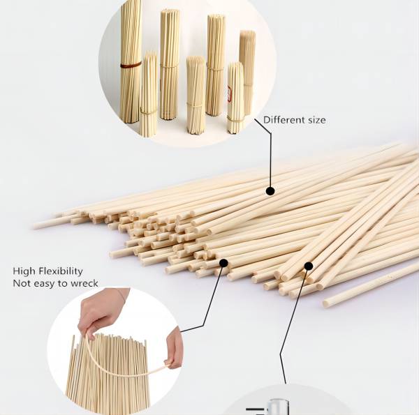 Bamboo sticks food